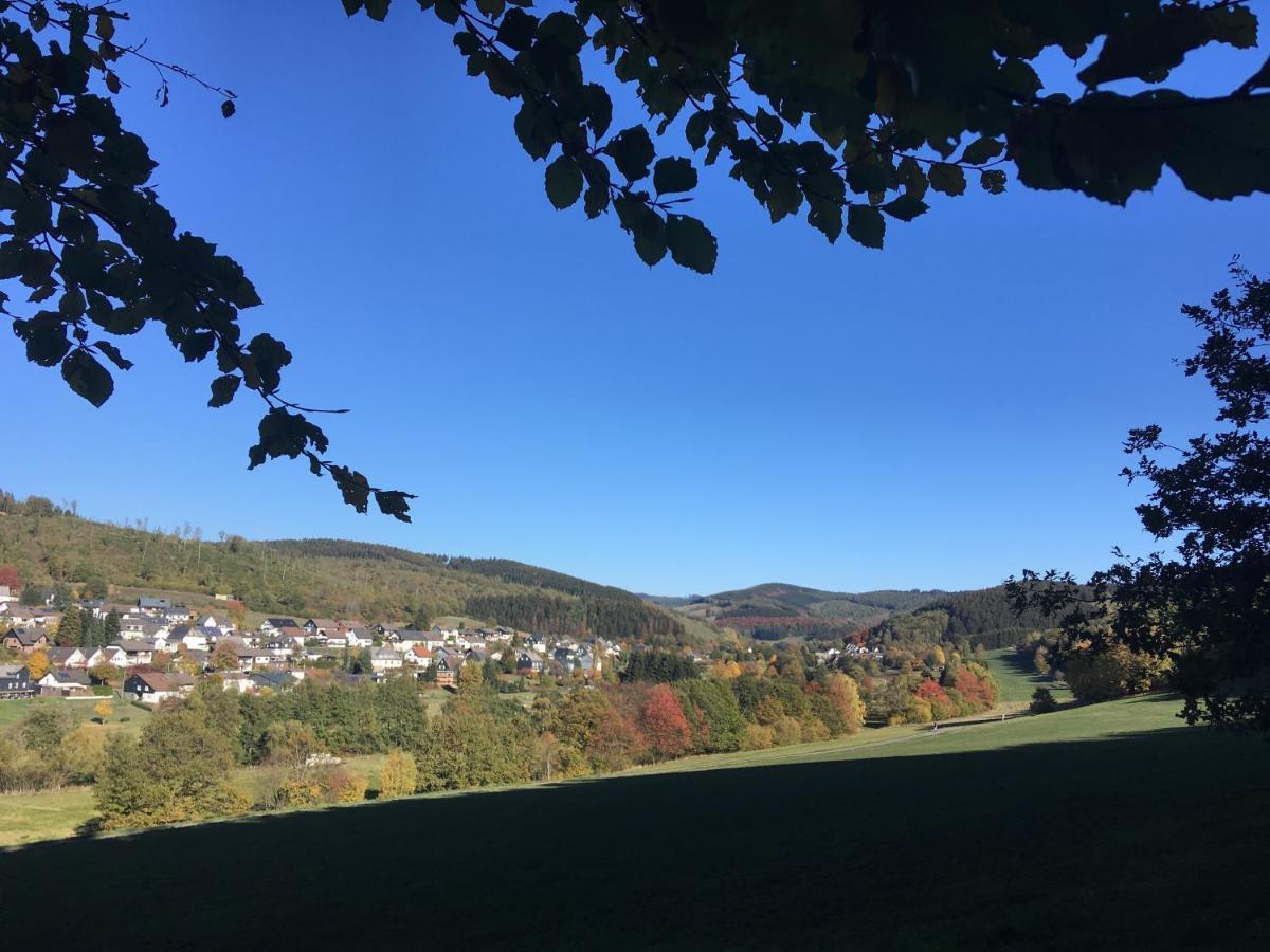 Pension Zum Rothaarsteig Netphen Exterior foto